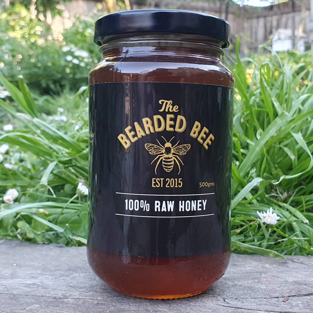 500g jar of raw honey